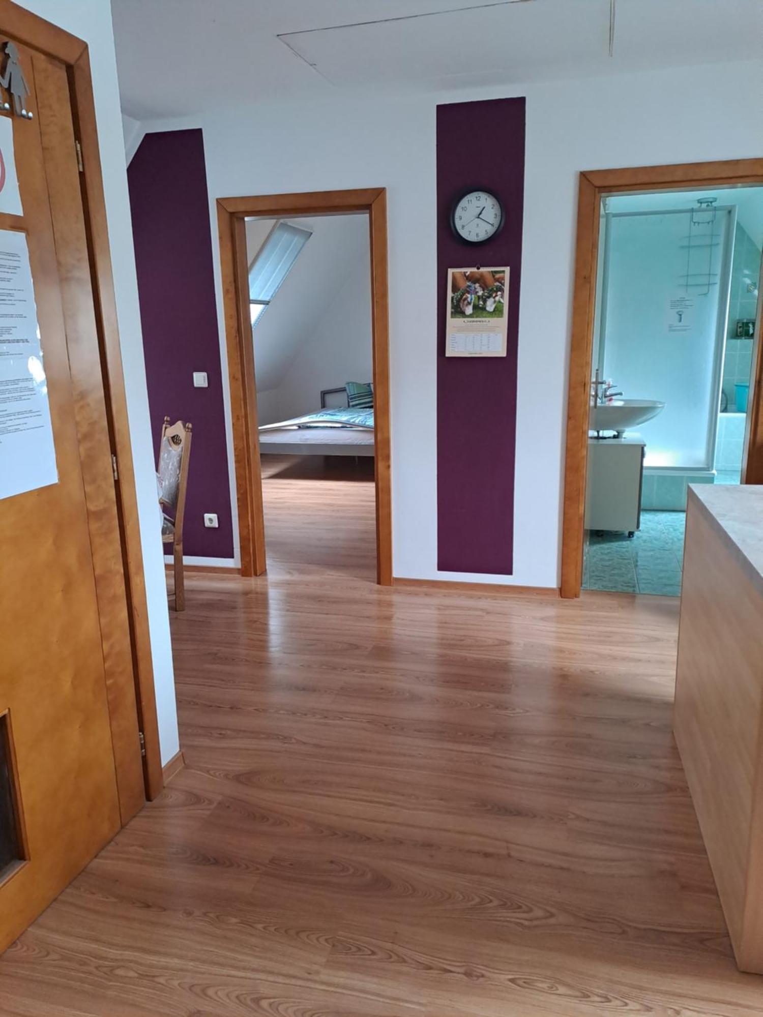 Monteur- und Ferienwohnung im Obergeschoss und Dachgeschoss - Familie Weber Bockendorf Exterior foto